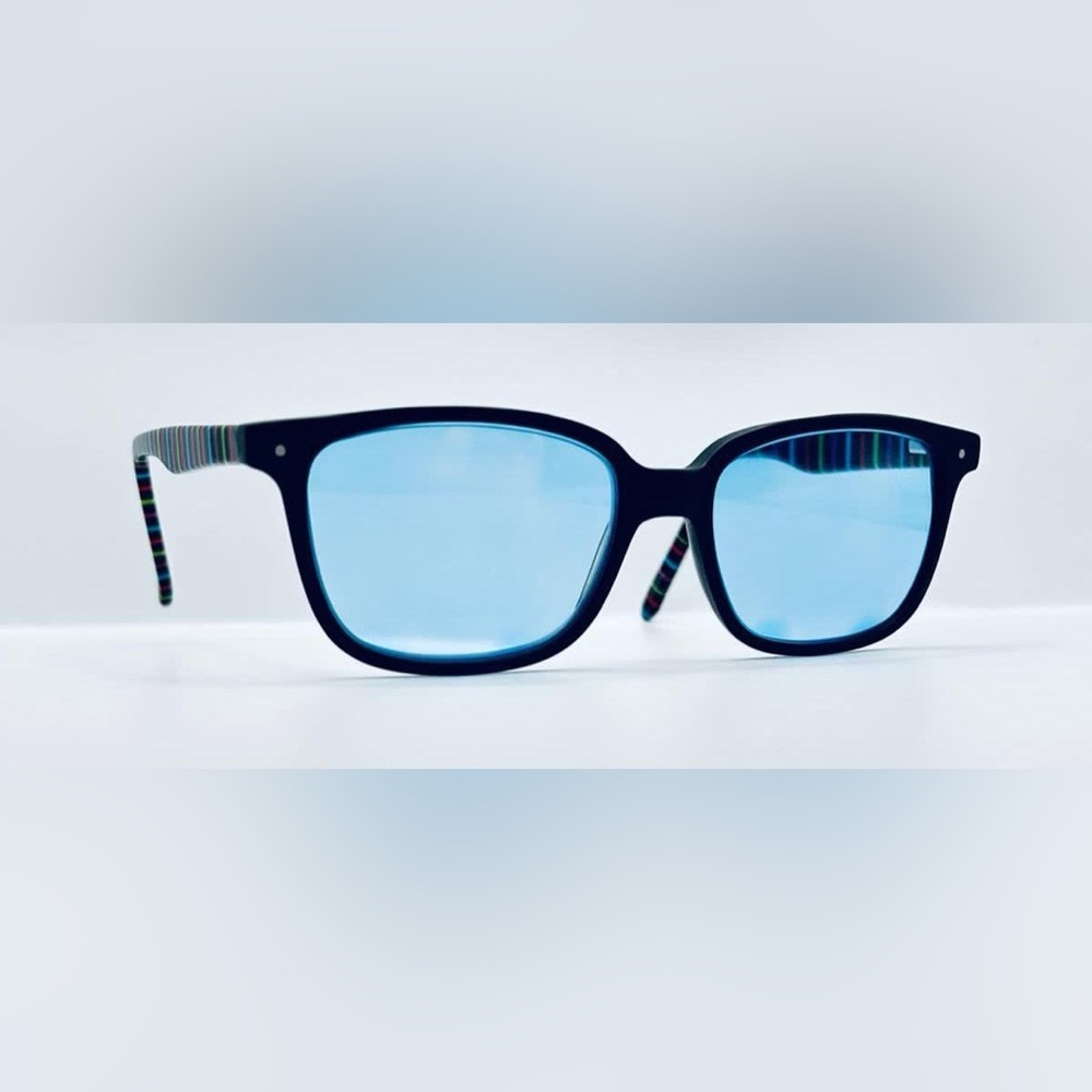 Meringue Black Multi-color Oval Sunglasses Frames Only